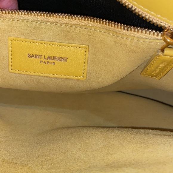 Saint Laurent yellow bag - Picture 11 of 11